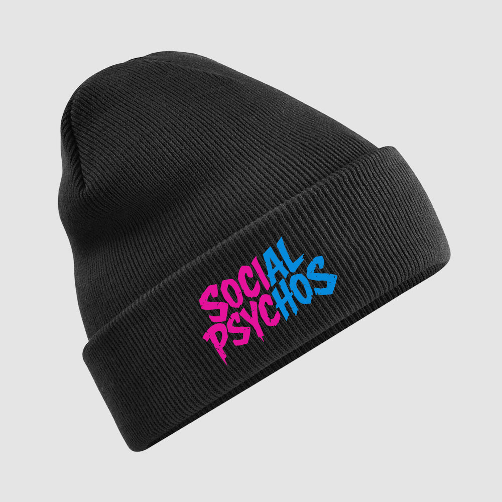 Original Black Beanie - Social Psychos