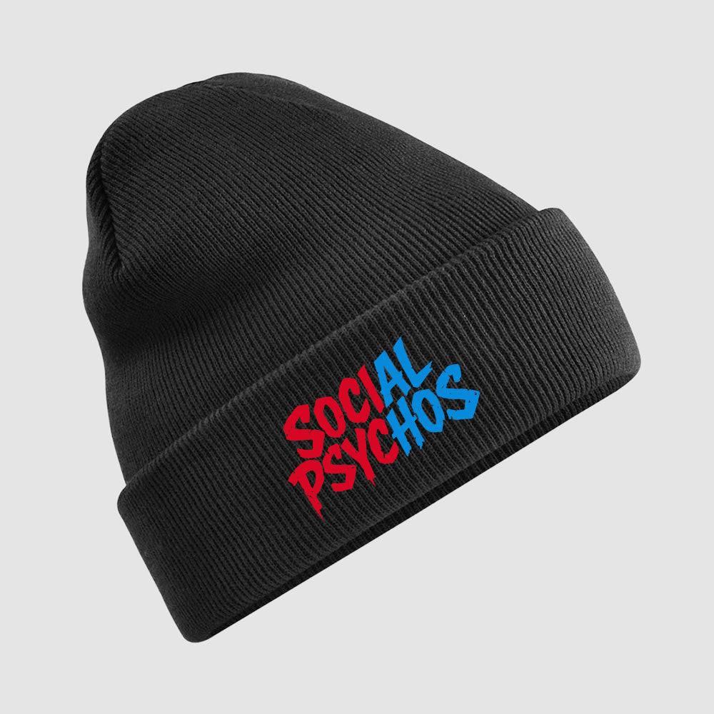 Original Black Beanie - Social Psychos