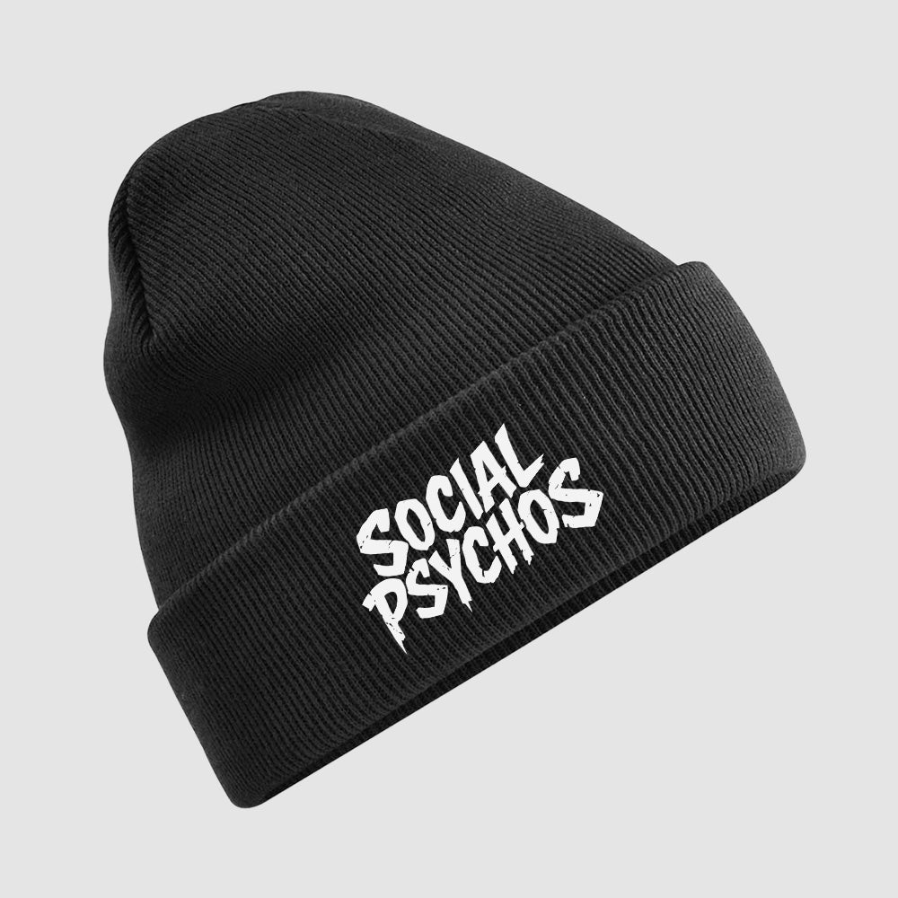 Original Black Beanie - Social Psychos