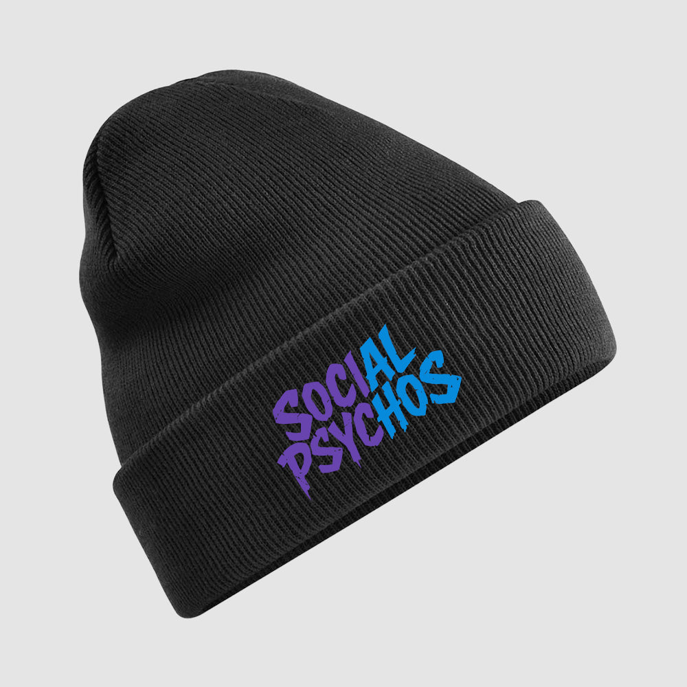 Original Black Beanie - Social Psychos