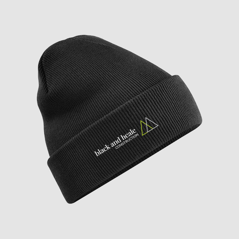 Beanie - Black & Heale - Black