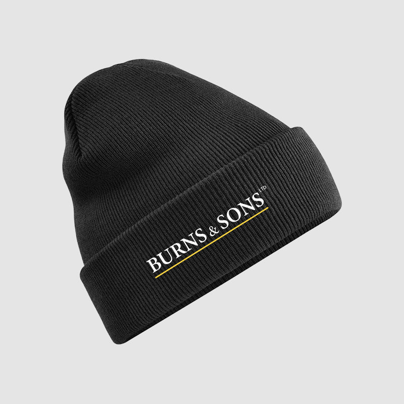 Beanie - Burns and Sons - Black