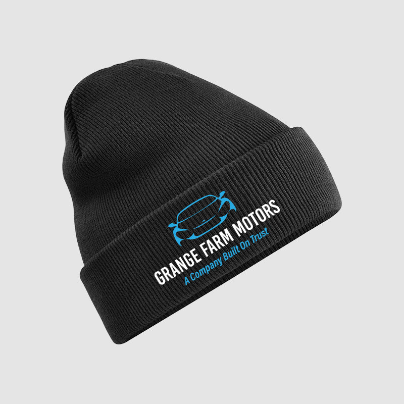 Beanie - Grange Farm Motors - Black