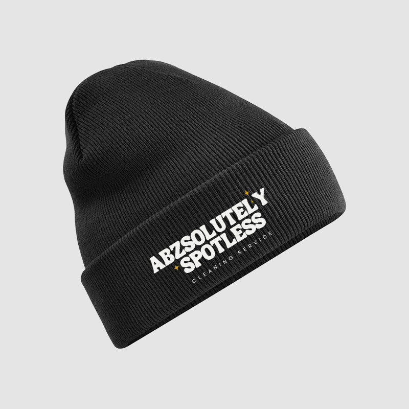 Beanie - Abzsolutely Spotless - Black