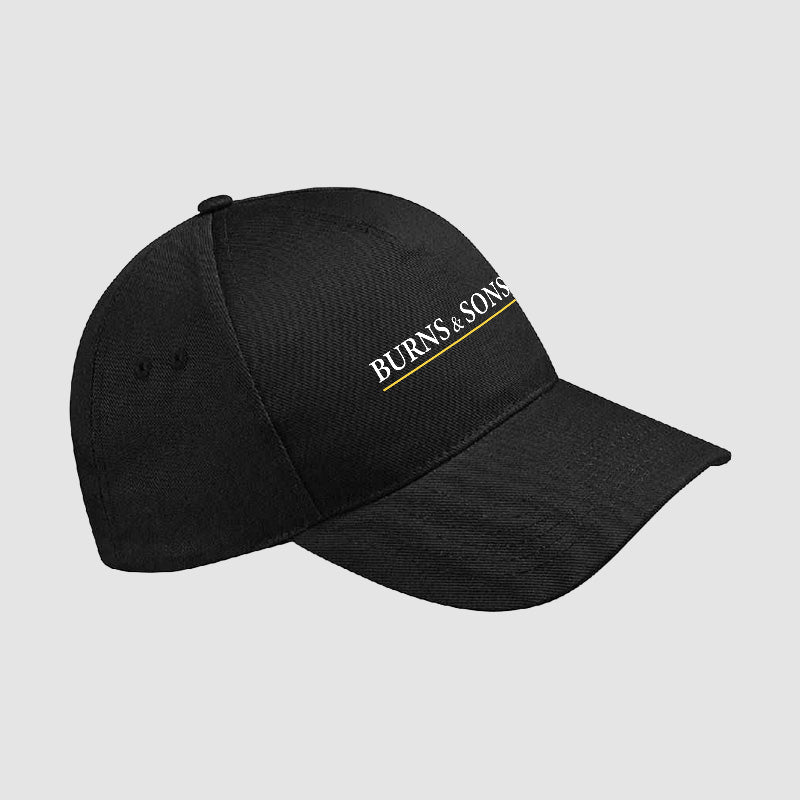 Cap - Burns and Sons - Black