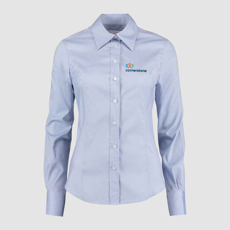 Ladies Long Sleeve Shirt - Cornerstone