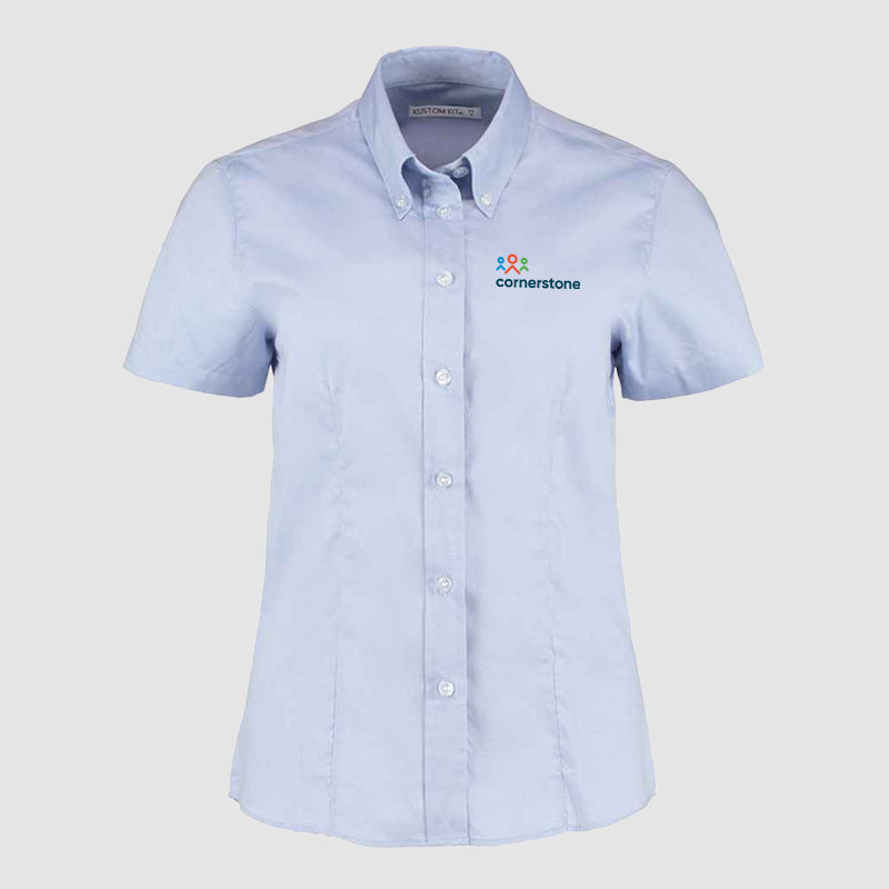 Ladies Short Sleeve Shirt - Cornerstone