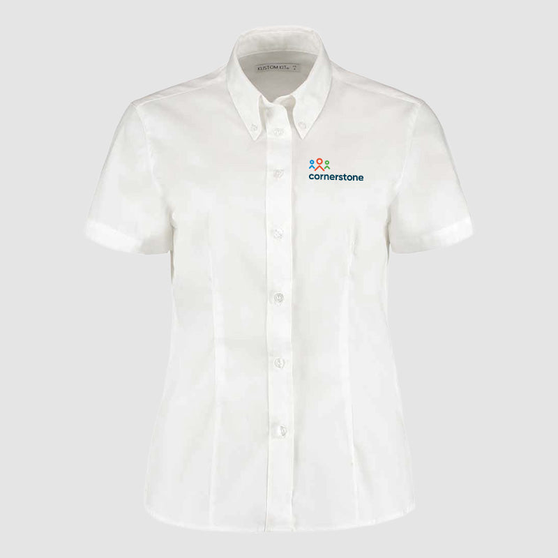 Ladies Short Sleeve Shirt - Cornerstone