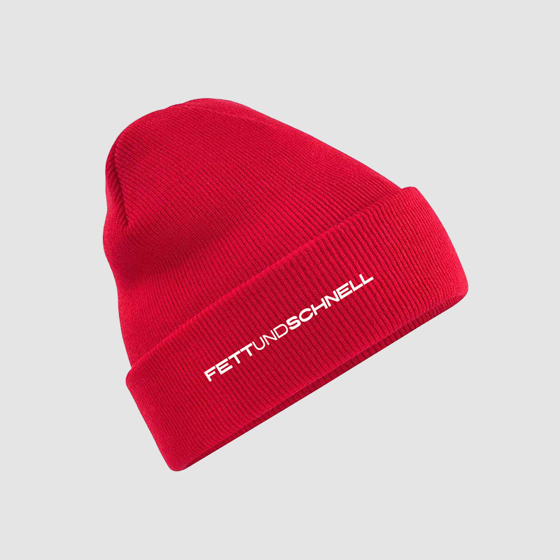 Fettundschnell Beanie - Red