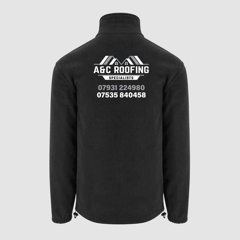 Fleece - A&C Roofing - Black