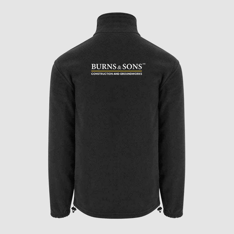Fleece - Burns and Sons - Black