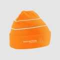 Hi-Vis Beanie - Black & Heale - Orange