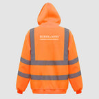 Hi-Vis Hoodie - Burns & Sons - Orange