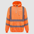 Hi-Vis Hoodie - Burns & Sons - Orange
