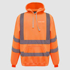 Hi-Vis Hoodie - Burns & Sons - Orange