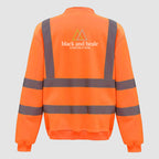 Hi-Vis Sweatshirt - Black & Heale - Orange