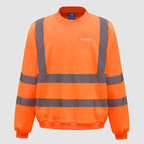 Hi-Vis Sweatshirt - Black & Heale - Orange