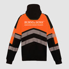 Hi-Vis X-Pro Hoodie (Class 2) - Burns & Sons - Orange