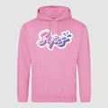 Logo Hoodie - Pink - Sips Reviews