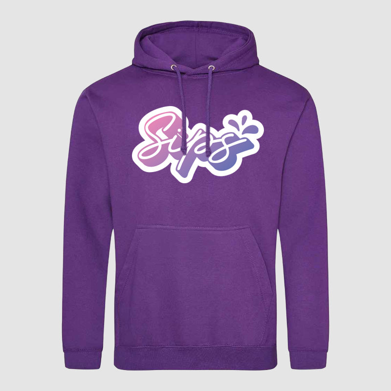 Logo Hoodie - Purple - Sips Reviews