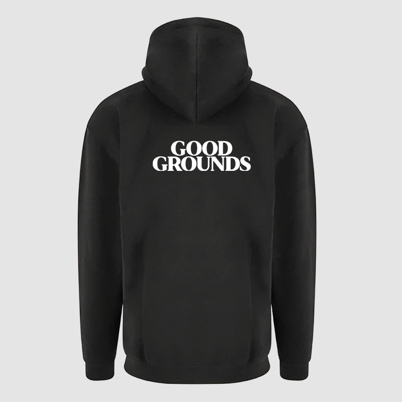 Hoodie - Good Grounds - Black