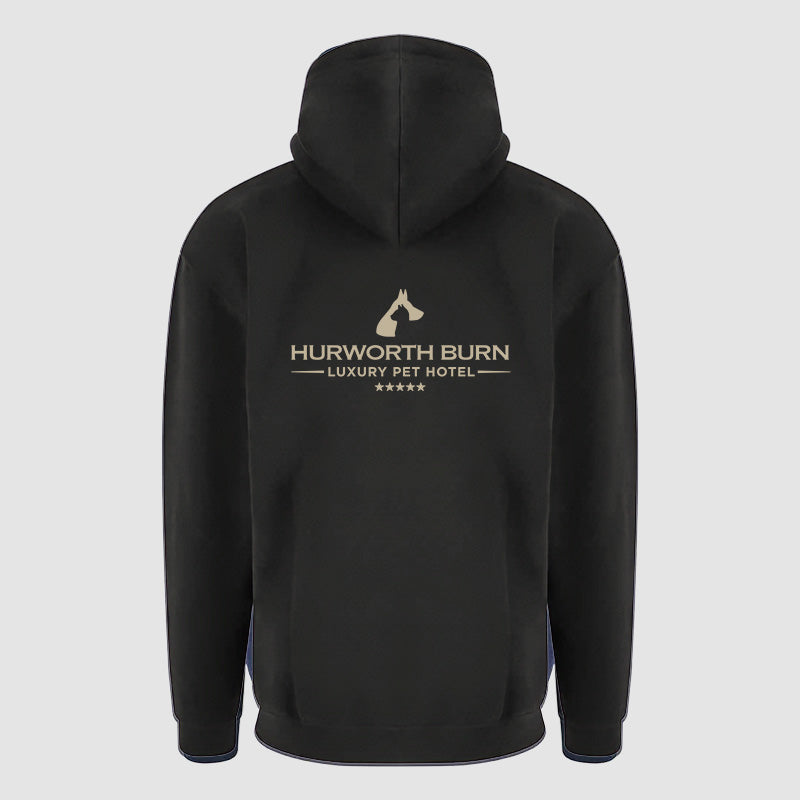 Hoodie - Hurworth Burn - Black