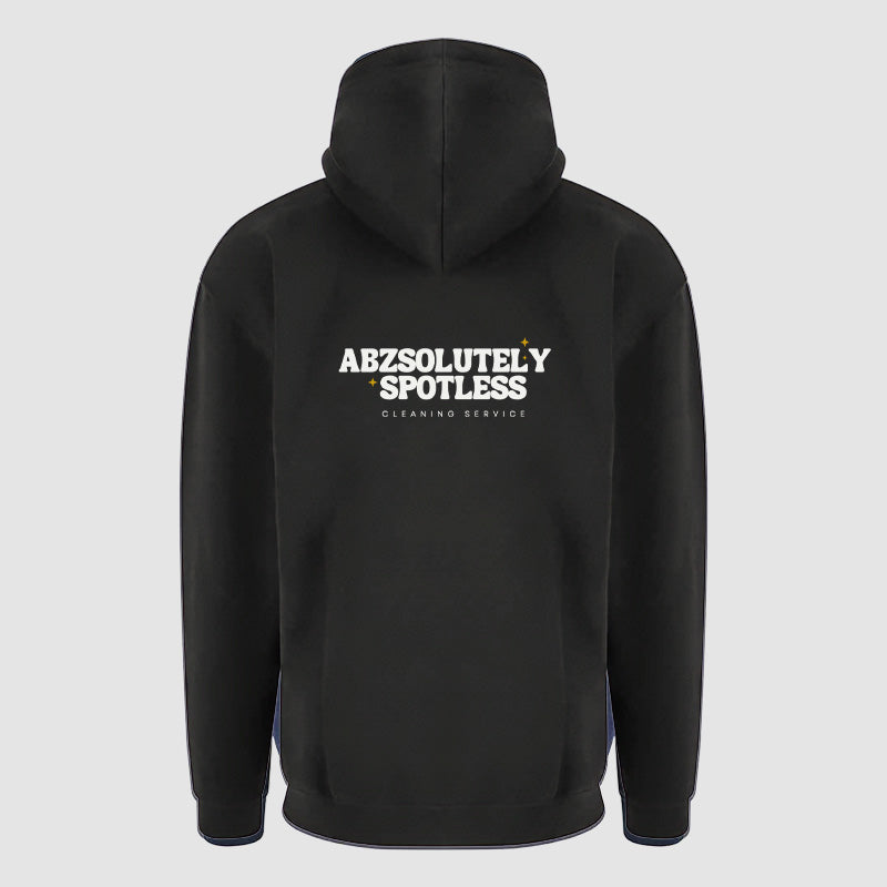 Hoodie - Abzsolutely Spotless - Black