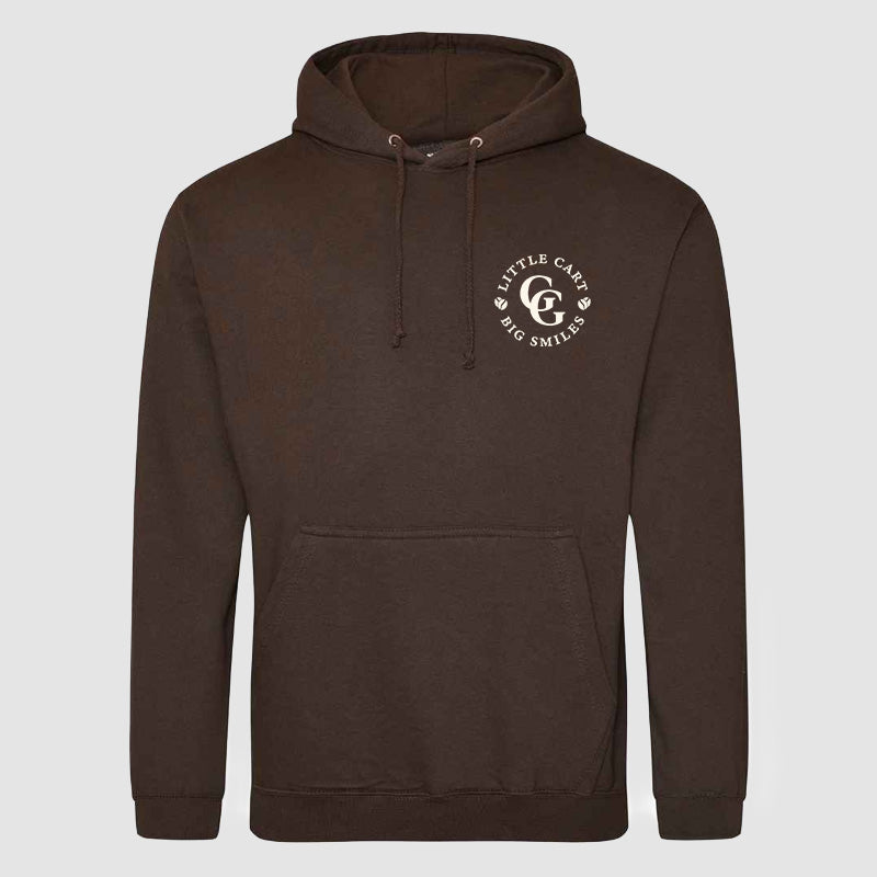 Hoodie - Good Grounds - Chocolate Brown
