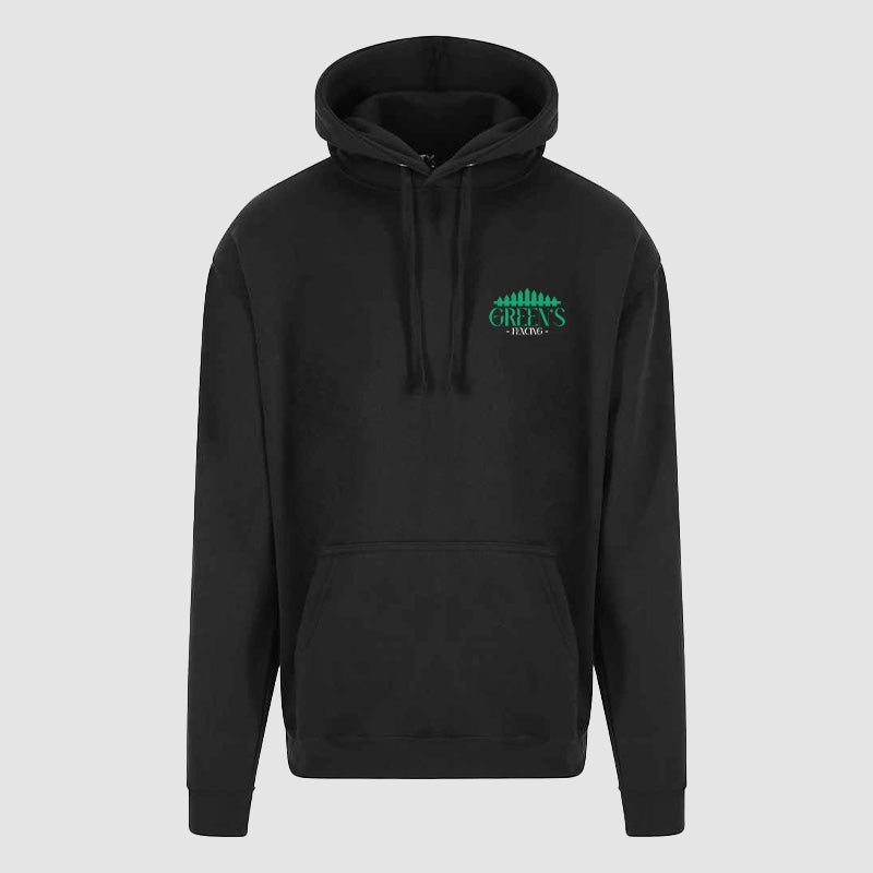 Hoodie - Greens Fencing - Black