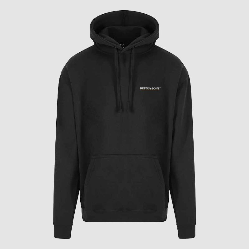 Hoodie - Burns and Sons - Black