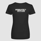 Ladies Cool T-Shirt - Abzsolutely Spotless - Black