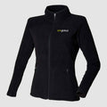 Ladies Microfleece Jacket - AM Global - Black