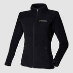 Ladies Microfleece Jacket - AM Training - Black