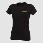 Ladies SF T-Shirt - AM Global - Black