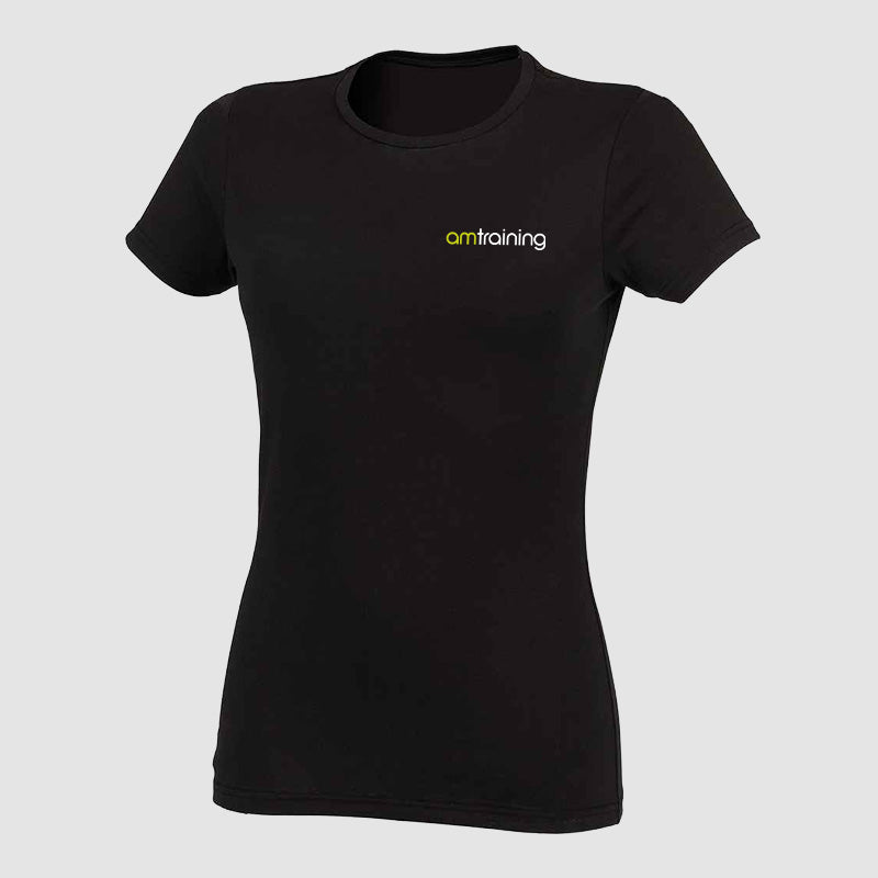 Ladies SF T-Shirt - AM Training - Black