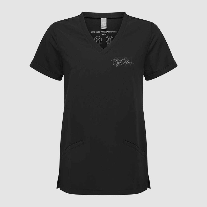 Ladies Stretch Tunic - ByChloex - BLACK