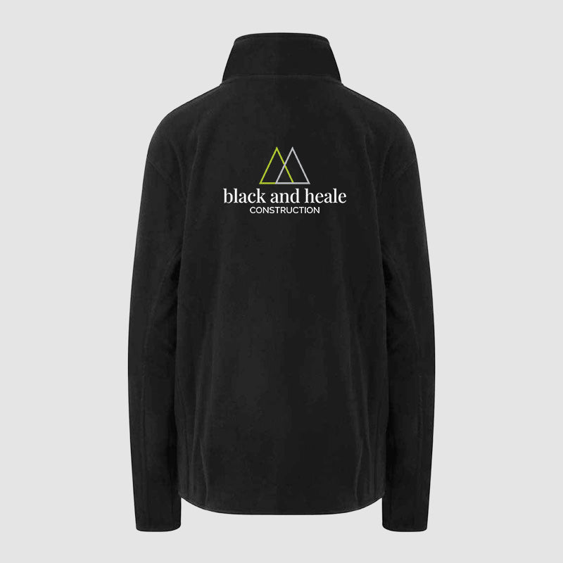 Micro Fleece - Black & Heale - Black