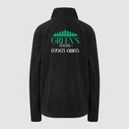 Micro Fleece - Greens Fencing - Black