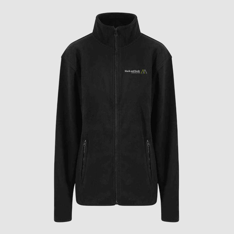 Micro Fleece - Black & Heale - Black
