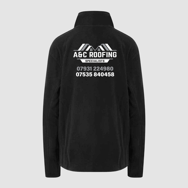 Micro Fleece - A&C Roofing - Black