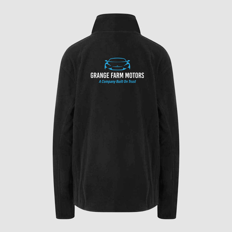 Micro Fleece - Grange Farm Motors - Black