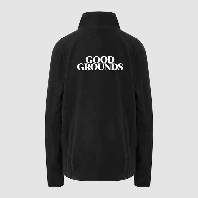 Micro Fleece - Good Grounds - Black