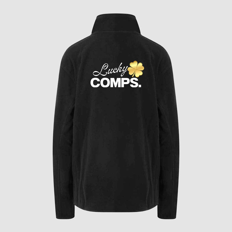 Micro Fleece - Lucky Comps - Black