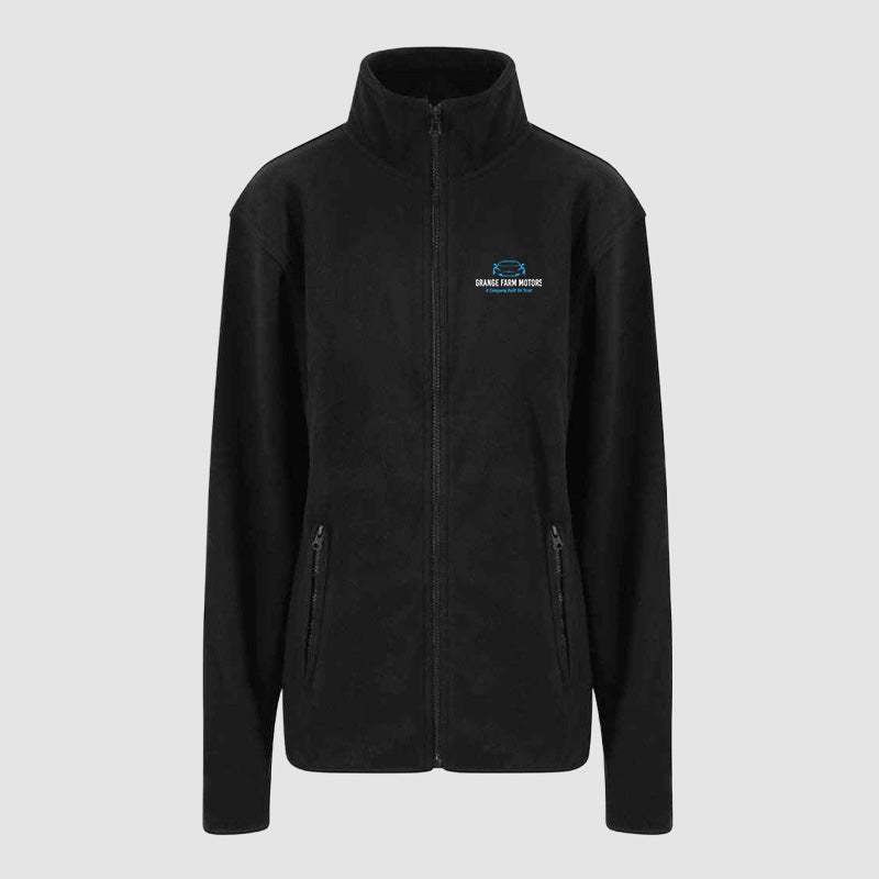 Micro Fleece - Grange Farm Motors - Black