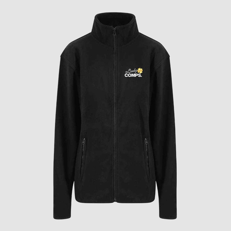 Micro Fleece - Lucky Comps - Black