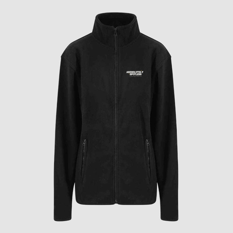 Micro Fleece - Abzsolutely Spotless - Black