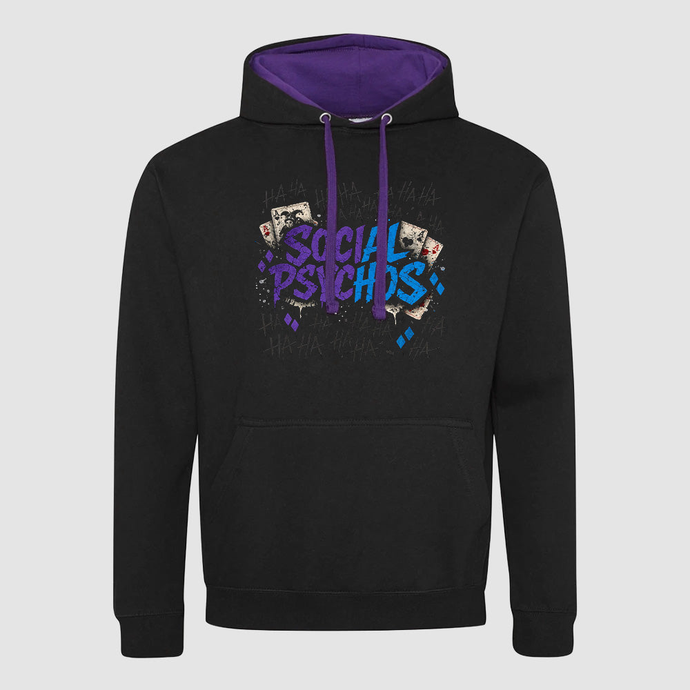Varsity Hoodie - Social Psychos