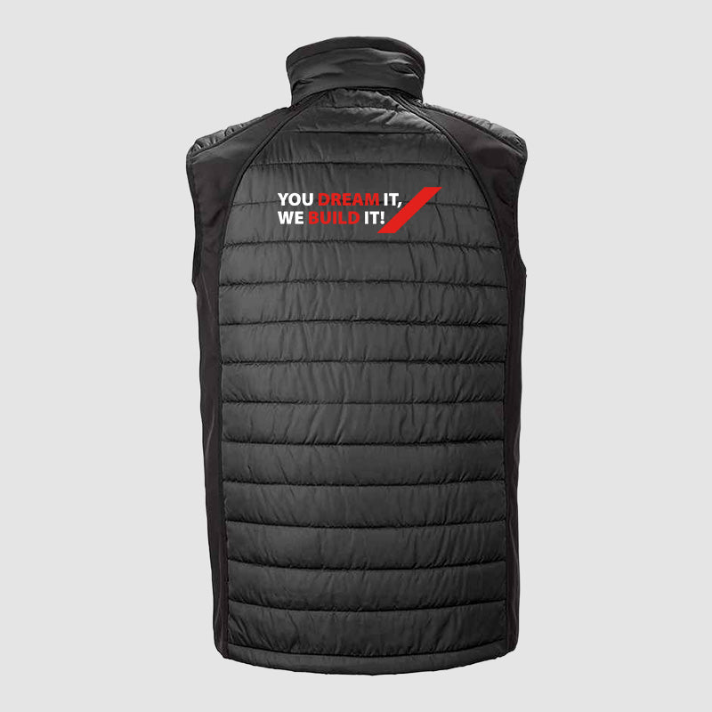 Padded Bodywarmer - AR - Black