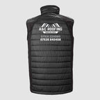 Padded Bodywarmer - A&C Roofing - Black