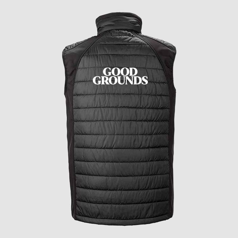 Padded Bodywarmer - Good Grounds - Black